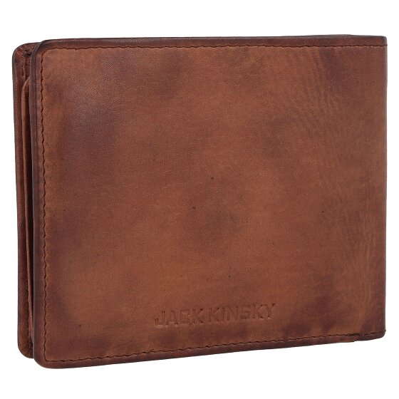Jack Kinsky Nelson Portemonnee RFID Leer 13 cm