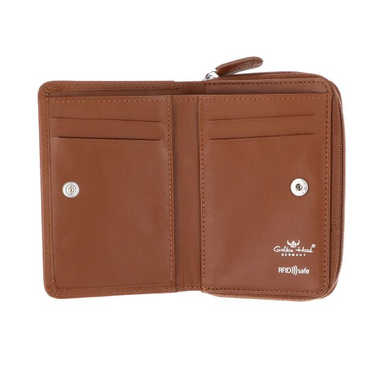 Golden Head Polo Portemonnee RFID-bescherming Leder 11.5 cm