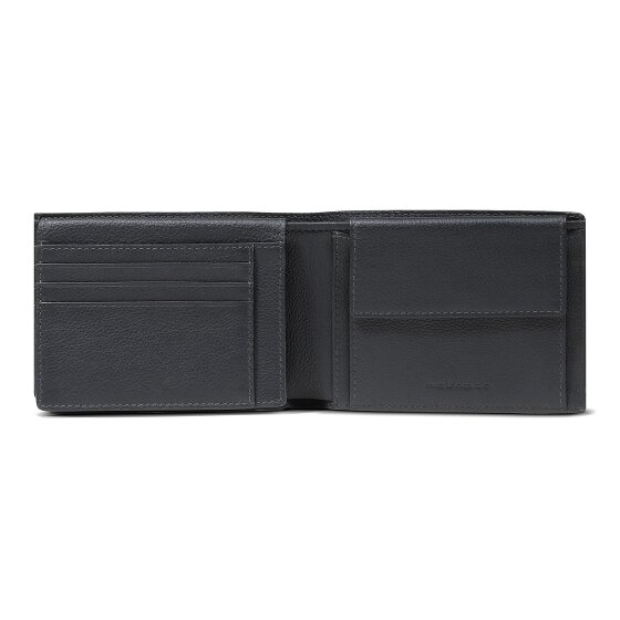 Piquadro Russel Portemonnee RFID-bescherming Leer 13 cm