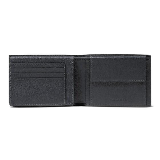 Piquadro Portuom Portemonnee RFID-bescherming Leer 13 cm
