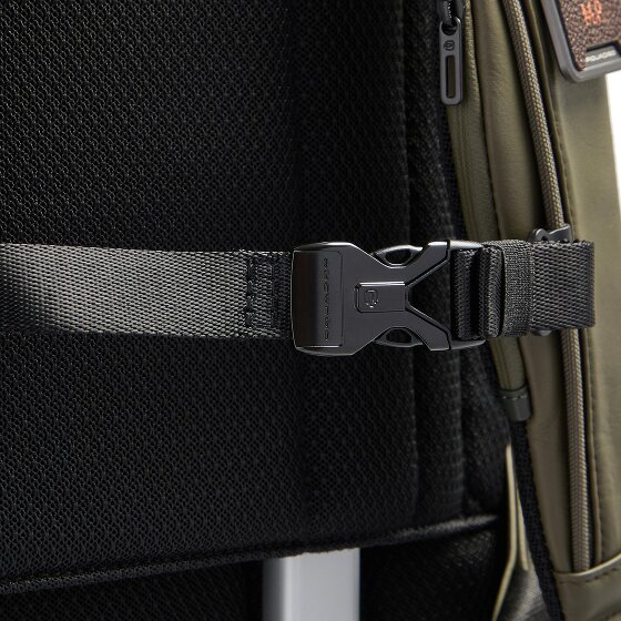 Piquadro Urban Dagrugzak RFID-bescherming Leder 46 cm Laptopvak