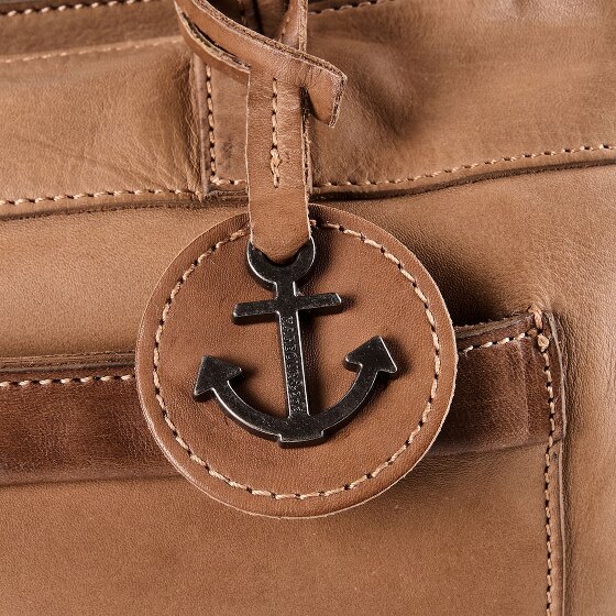 Harbour 2nd Urban Poets Zea Shopper Tas Leer 33 cm