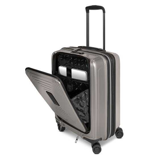 Redolz Essentials 14 4 wielen Cabinewagen S 55 cm Laptop compartiment met uitbreidingsplooi