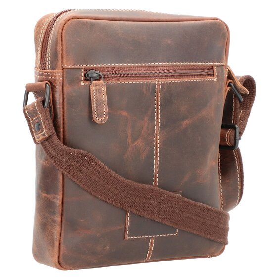 Jack Kinsky Baltimore 2 Schoudertas Leer 20 cm