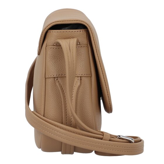 Lacoste City Court Schoudertas Leer 22 cm