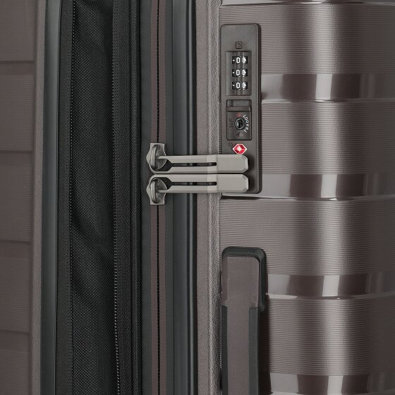 Travelite Air Base 4 wielen Trolley M 67 cm met uitbreidingsplooi