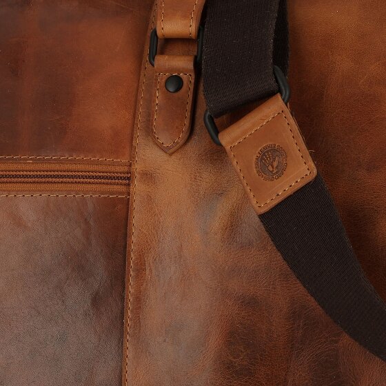 Greenburry Newport Weekender reistas Leer 54 cm