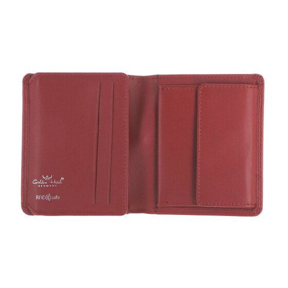 Golden Head Polo Portemonnee RFID-bescherming Leder 10 cm