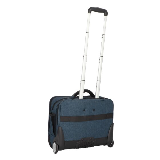 Dermata 2 wielen Bedrijfswagen 46 cm Laptop compartiment