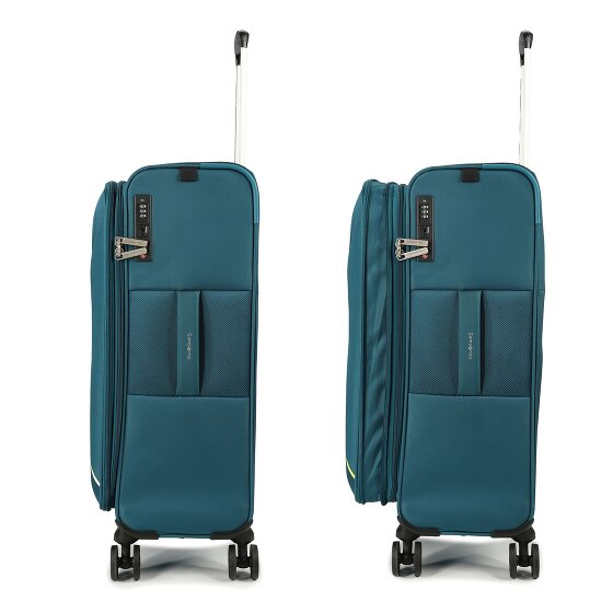 Samsonite Base Breeze 4 wielen Trolley 67 cm met uitbreidingsplooi