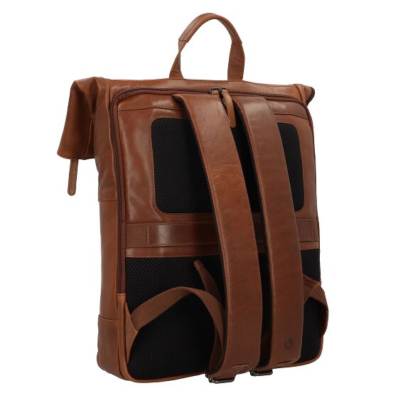 Greenburry Vintage Dagrugzak Leder 43 cm Laptopvak