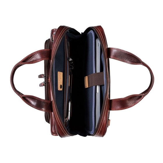 Jekyll & Hide Koffer Leer 38 cm Laptop compartiment