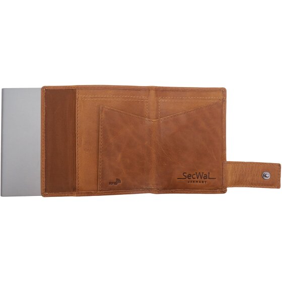 SecWal SecWal 1 creditcard houder RFID leer 9 cm