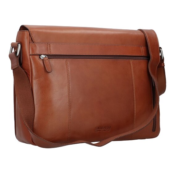 Leonhard Heyden Cambridge Messenger Leder 38 cm Laptopcompartiment
