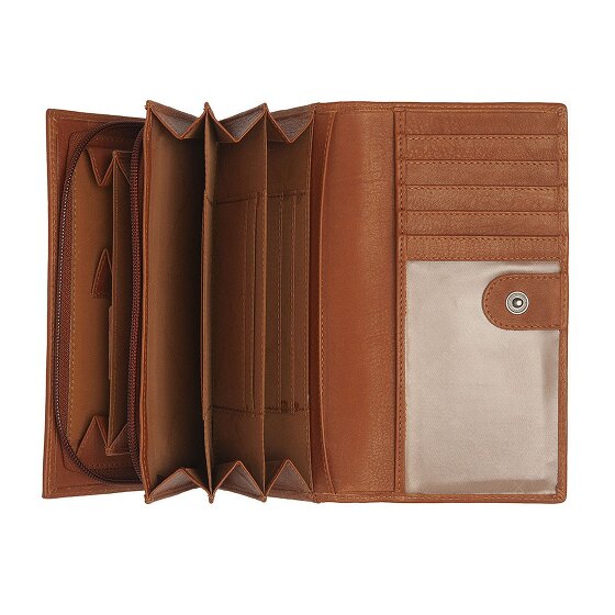 The Chesterfield Brand Valetta Portemonnee RFID-bescherming Leer 18 cm