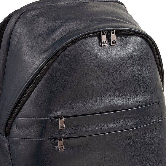 DuDu New York Dagrugzak Leer 41 cm Laptop compartiment