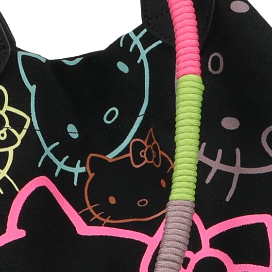 Fritzi aus Preußen Izzy Medium Hello Kitty fritzi  Canvas Shopper Tas 42 cm