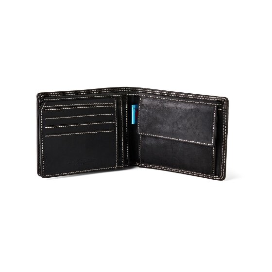 Jack Kinsky Baltimore 101 Portemonnee RFID-bescherming Leer 13 cm