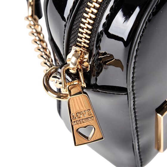 Love Moschino Enameled Logo Crossbody tas 20 cm