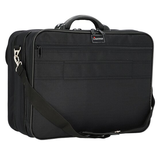 Lightpak Corniche aktetas 44 cm laptop compartiment