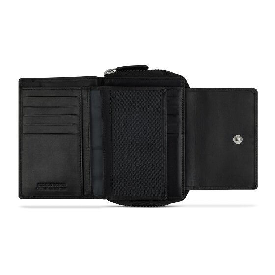 mano Don Andrea Portemonnee RFID-bescherming Leer 14 cm