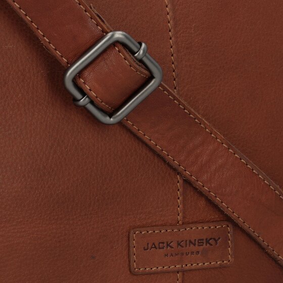 Jack Kinsky Schoudertas Leer 33 cm