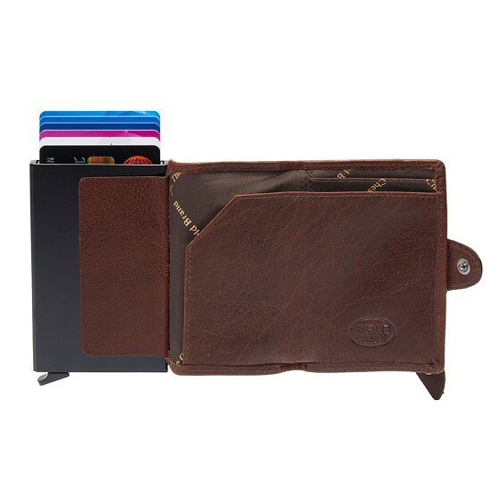 The Chesterfield Brand Baldwin Kredietkaart etui RFID-bescherming Leer 6.5 cm