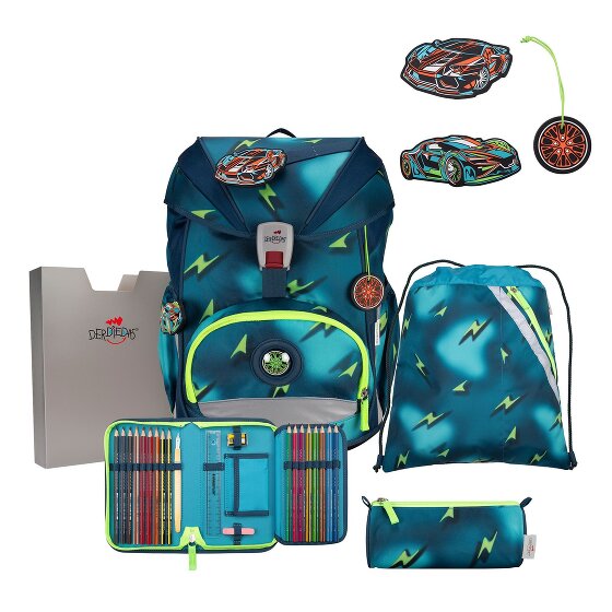 DerDieDas Ergoflex Superlight schooltas set 5st.