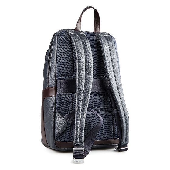 Piquadro Dagrugzak Leder 39 cm Laptopvak