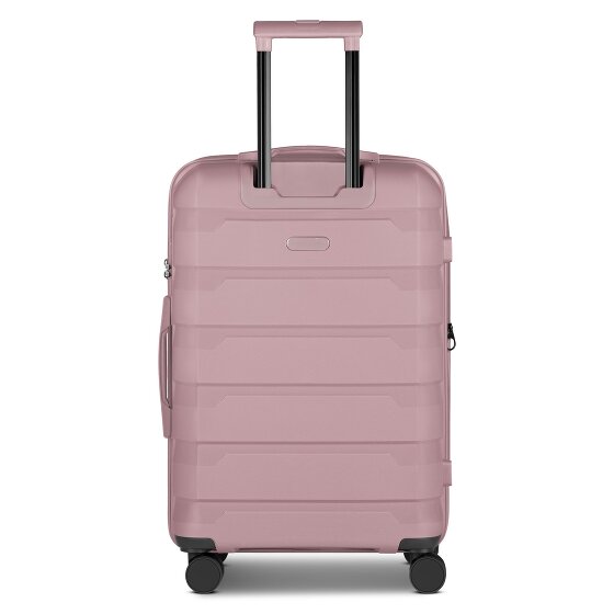 d&n South Dakota 4 wielen Trolley M 66 cm met uitbreidingsplooi
