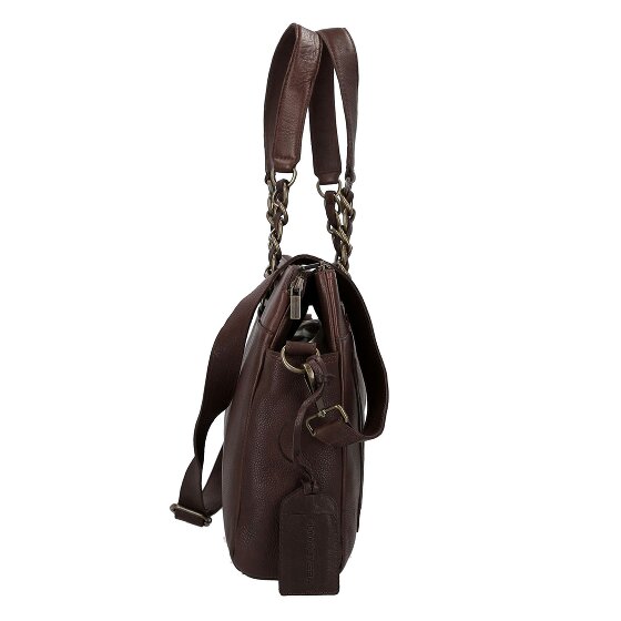 Cowboysbag Chained Barton Schoudertas Leer 40 cm
