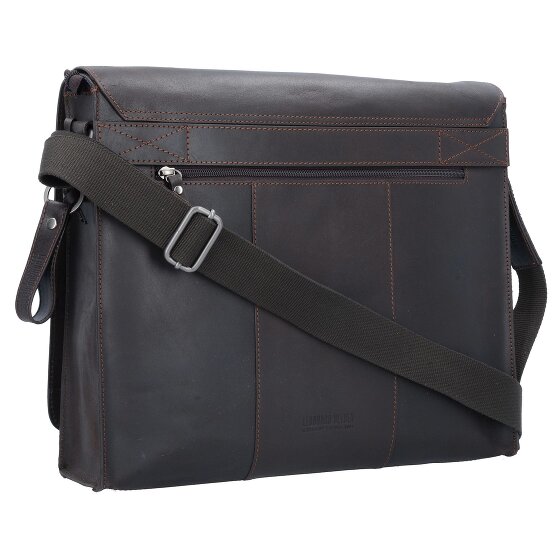 Leonhard Heyden Dakota Schoudertas Leer 38 cm