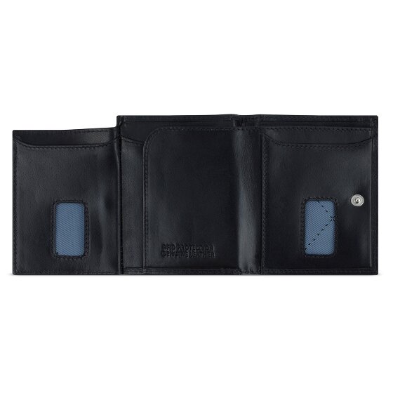 bugatti Secure Slim Portemonnee RFID-bescherming Leer 8 cm