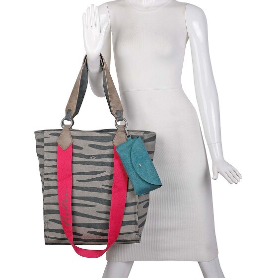 Fritzi aus Preußen Izzy02 Canvas Shopper Tas 32 cm