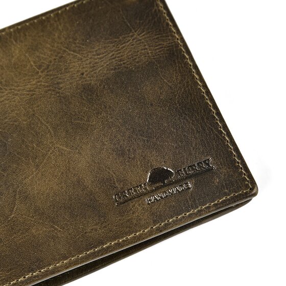 Greenburry Newport Portemonnee RFID-bescherming Leder 12 cm