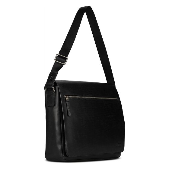 Jost Lund Aktetas Messenger Leer 41.5 cm Laptop compartiment