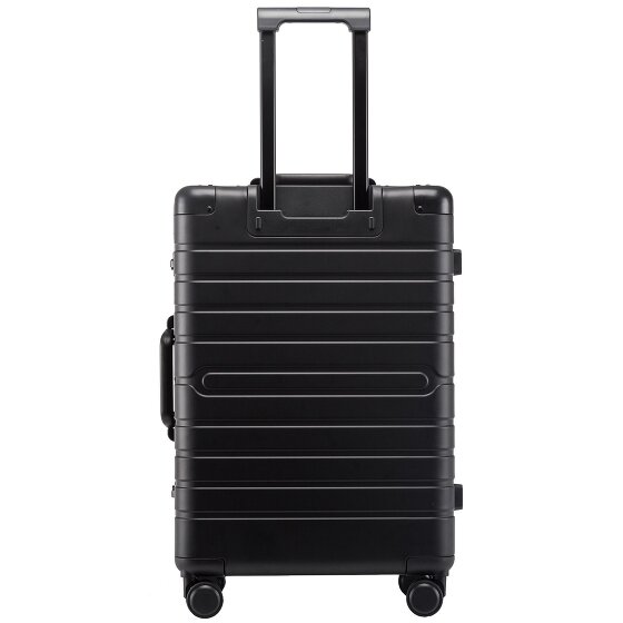 Alumaxx Gravity aluminium cabinewagen met 4 wielen en opbergvak, 55 cm