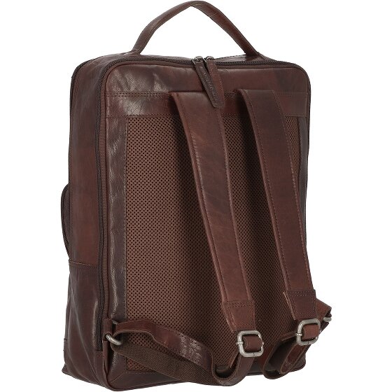Spikes & Sparrow Bronco Rugzak Leer 40 cm Laptopcompartiment
