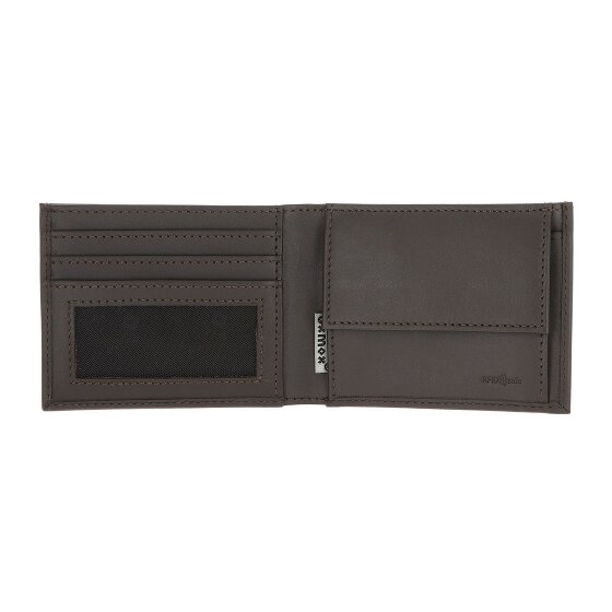 oxmox Leather Portemonnee RFID-bescherming Leder 11 cm