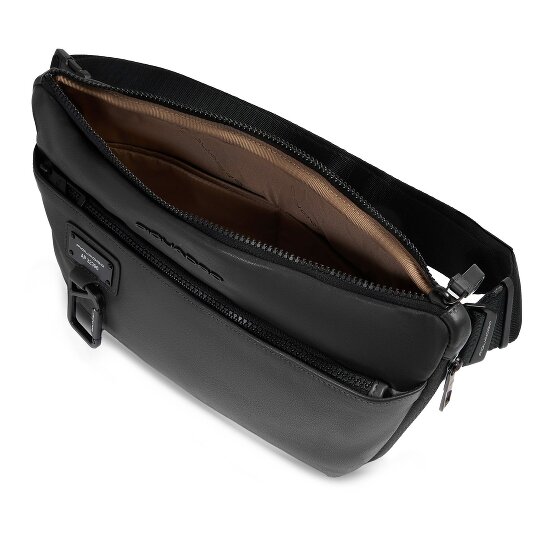 Piquadro Harper Fanny pack Leer 34 cm met uitbreidingsplooi