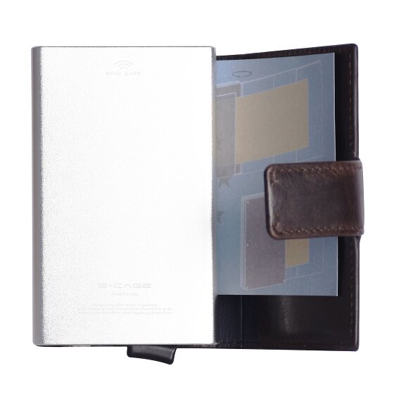 Maître Birkheim C-Two Kredietkaart etui RFID-bescherming Leer 6.5 cm