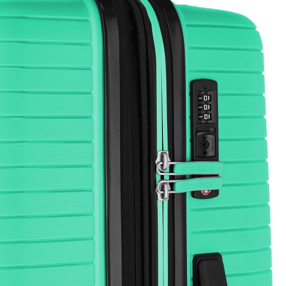 Travelite Orbita 4 wielen Trolley 67 cm met uitbreidingsplooi