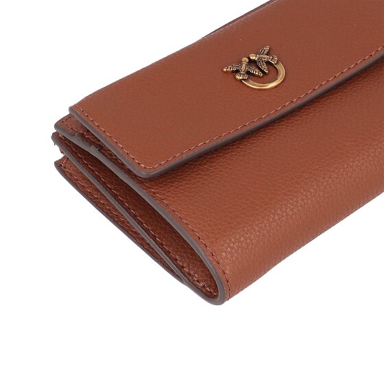 PINKO Compact Portemonnee Leer 12.5 cm