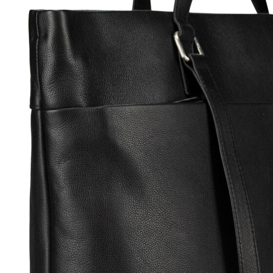 Jost Lysa Business Shopper van leer, 36 cm, laptopvak