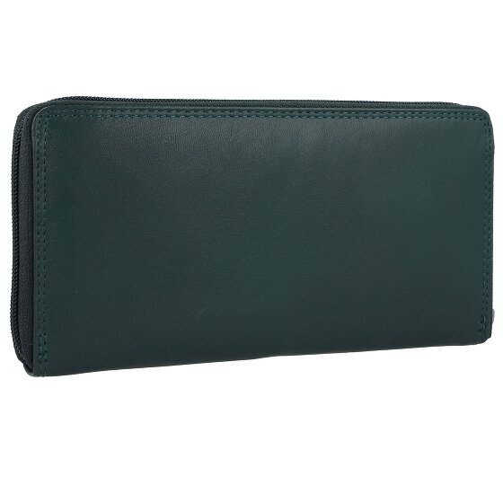 mano Donna Giulia Portemonnee Leer 20 cm