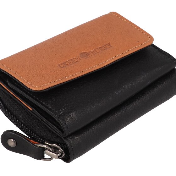Greenburry Nappa Portemonnee RFID-bescherming Leer 11 cm