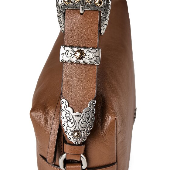 PINKO Bauletto Schoudertas Leer 25 cm