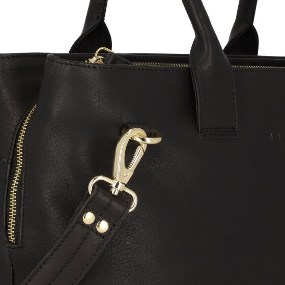 Plevier Structure Antilla Schoudertas RFID-bescherming Leer 40 cm Laptop compartiment