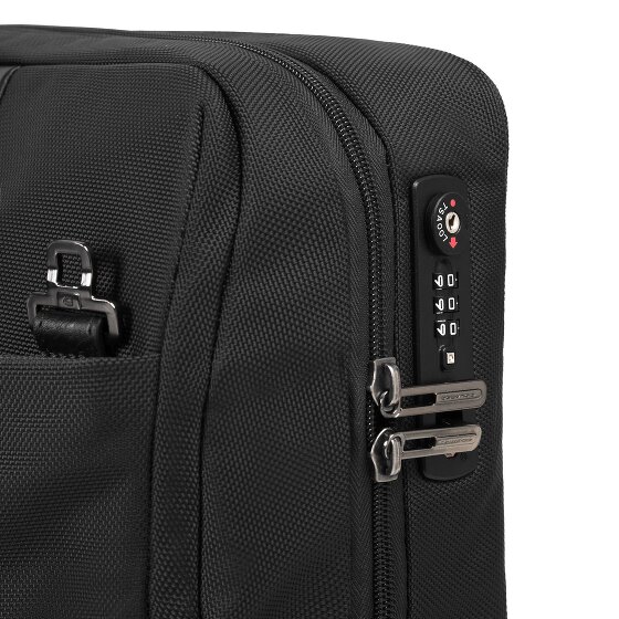 Piquadro Korte 2-wiel Business Trolley 40 cm laptopvak