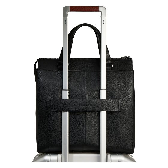 Piquadro Modus Koffer Leer 34 cm Laptop compartiment